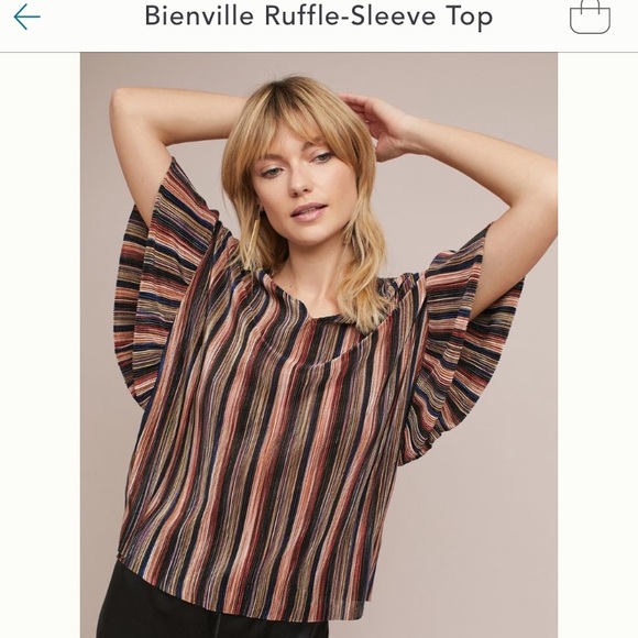 Anthropologie Tops - Vanessa Virginia Bienville Striped Top